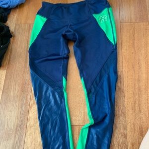 notre dame leggings